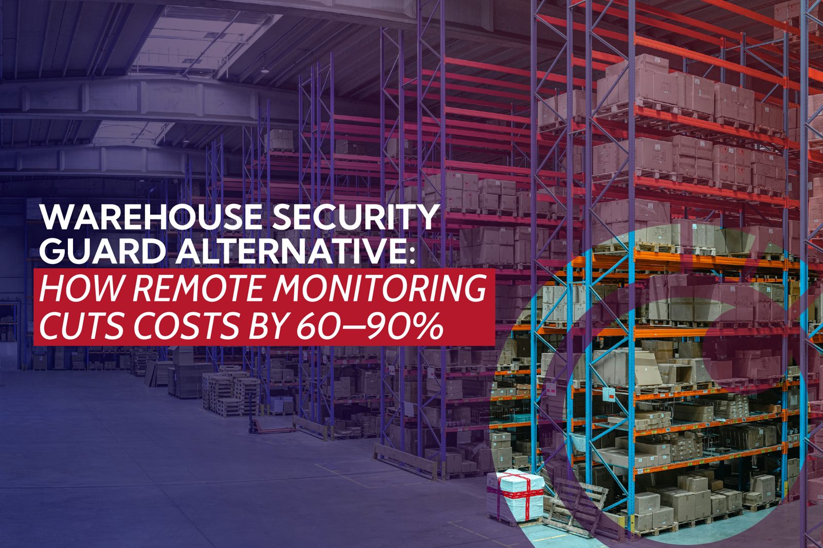 Warehouse Security Guard Alternative: How Remote Monitoring Cuts Costs by 60–90%